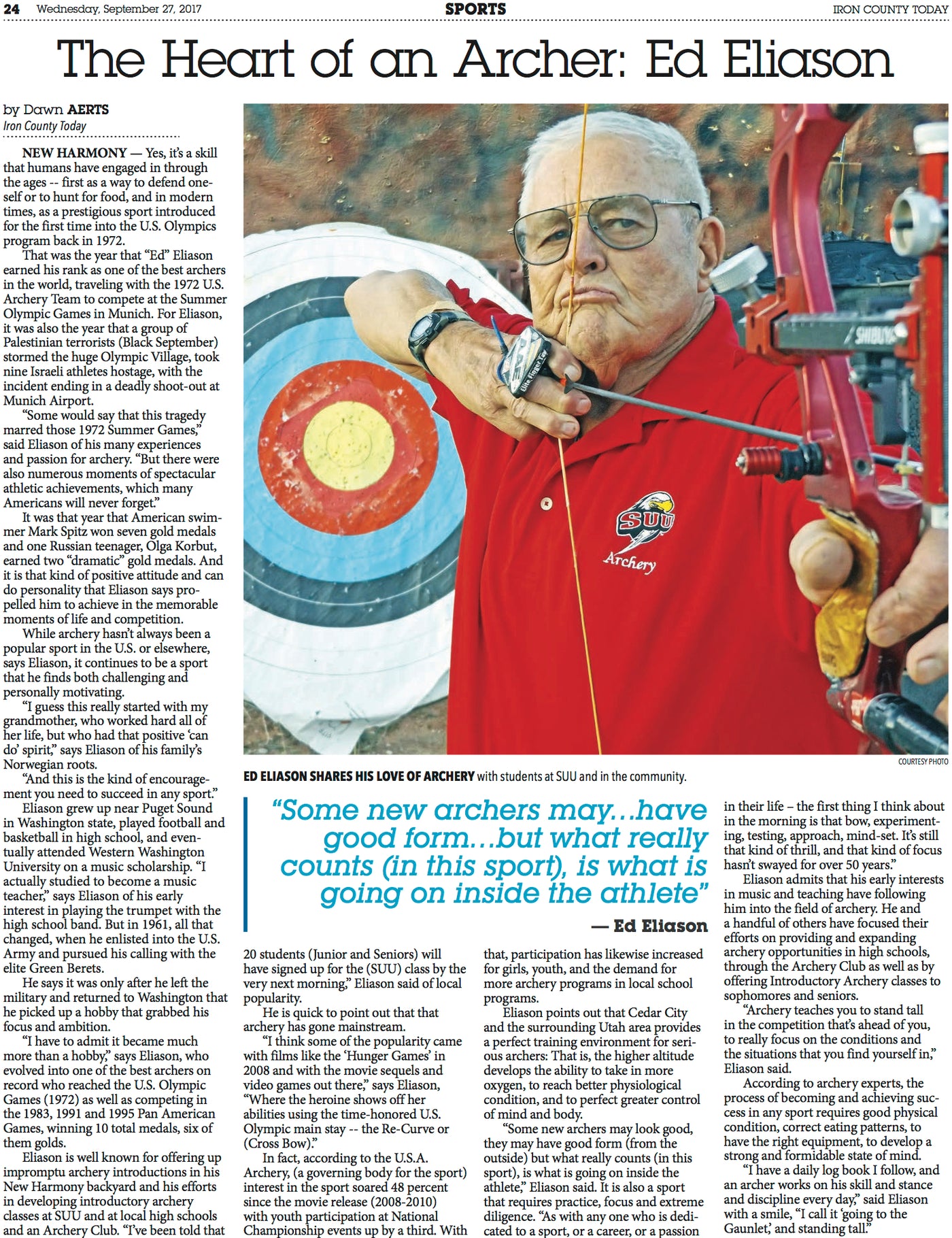 The Heart of an Archer: Ed Eliason